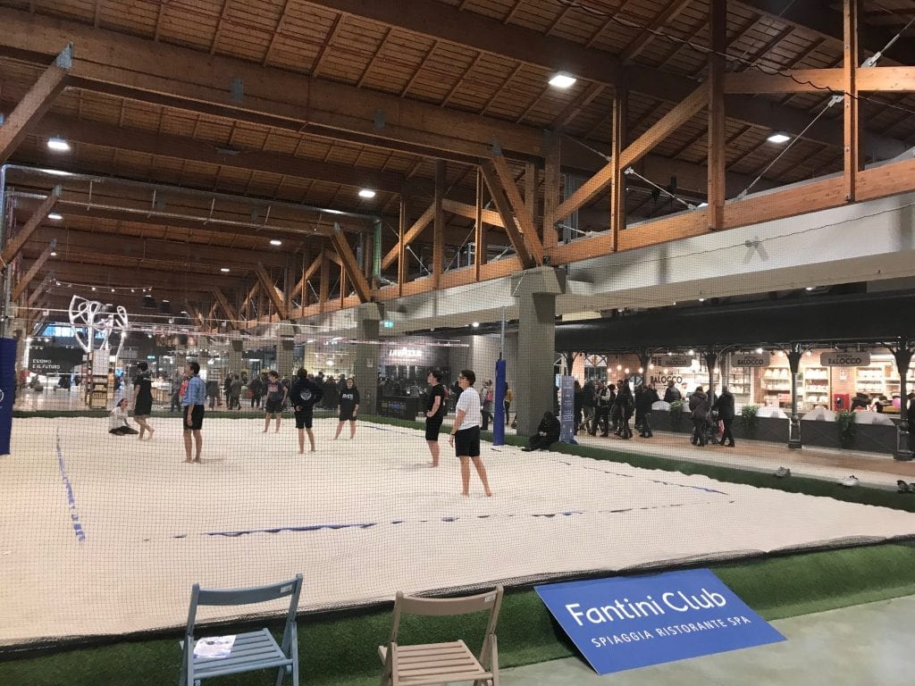 Beach Volleyball at Fico Eataly